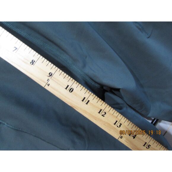 All In Motion size 7/8 high rise running leggings pants green side pockets - Picture 5 of 9